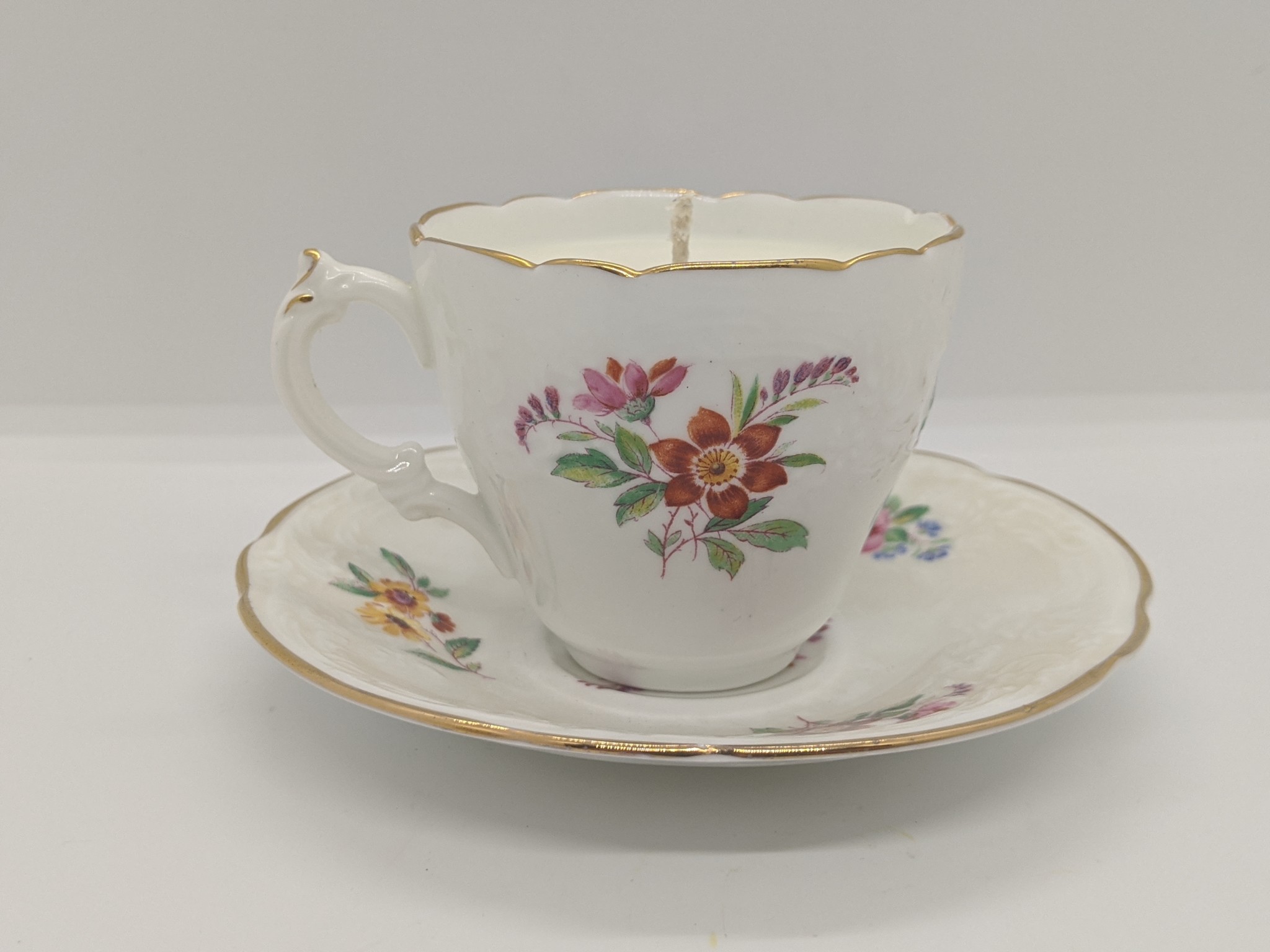 Coalport Coffee Cup And Saucer C 1930