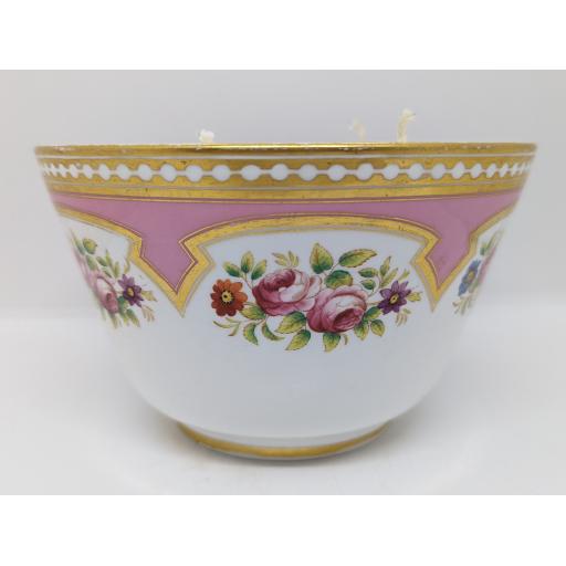 Victorian enamelled slop bowl c 1850