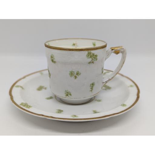 Haviland & Co coffee cup and saucer c 1900